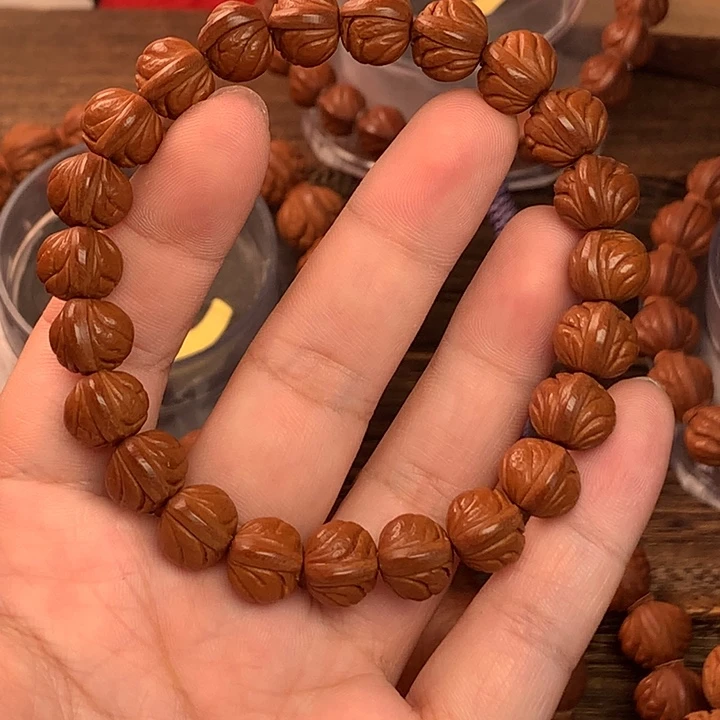 桃核吊坠12玉龙脊龙纹