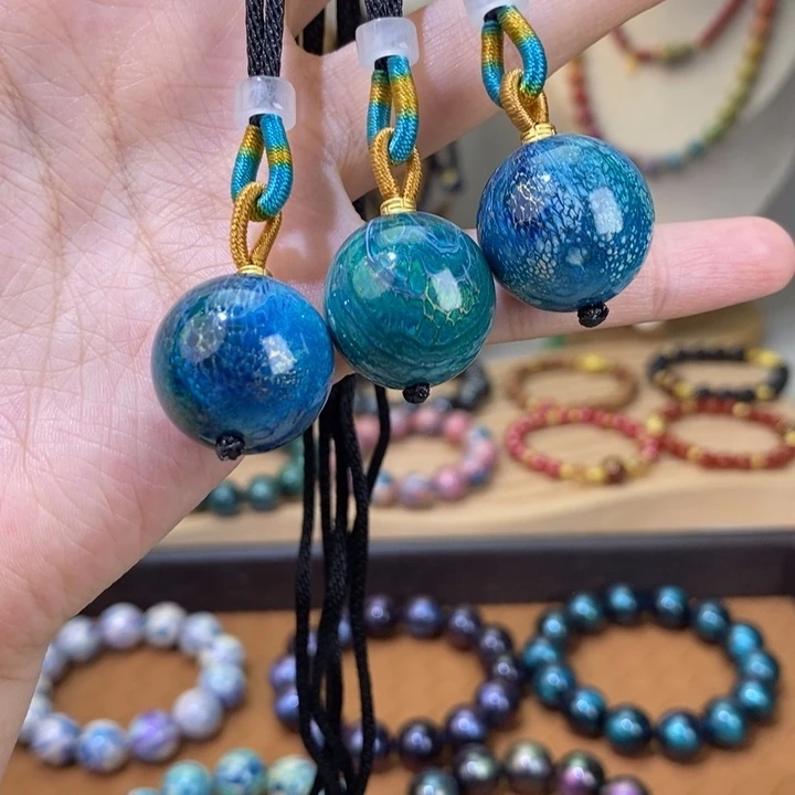 15 2.0大漆单珠项链山与灵