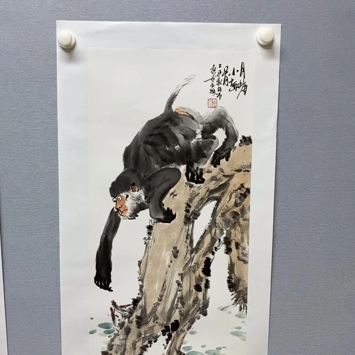 国画亲笔手绘原创