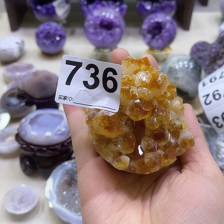 紫晶摆件未镶嵌摆件736