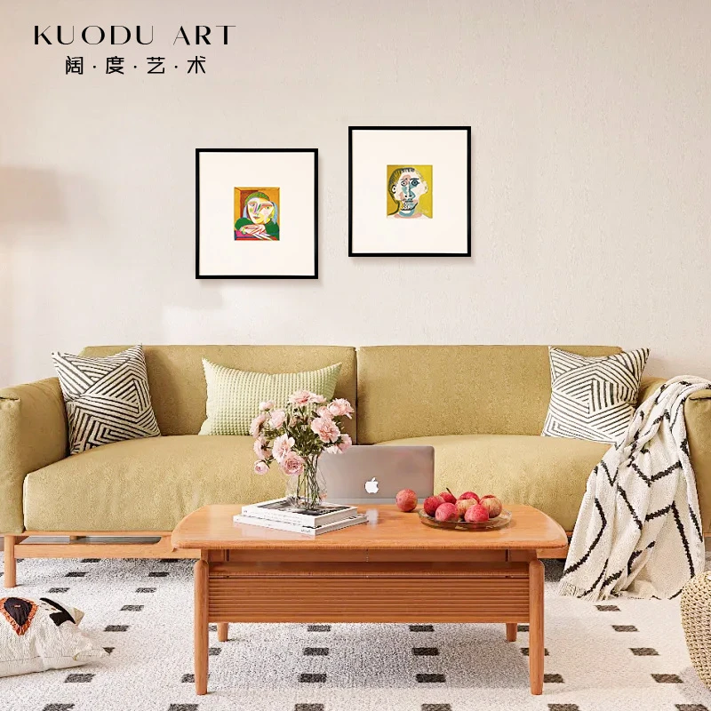 毕加索人物肖像小众挂画