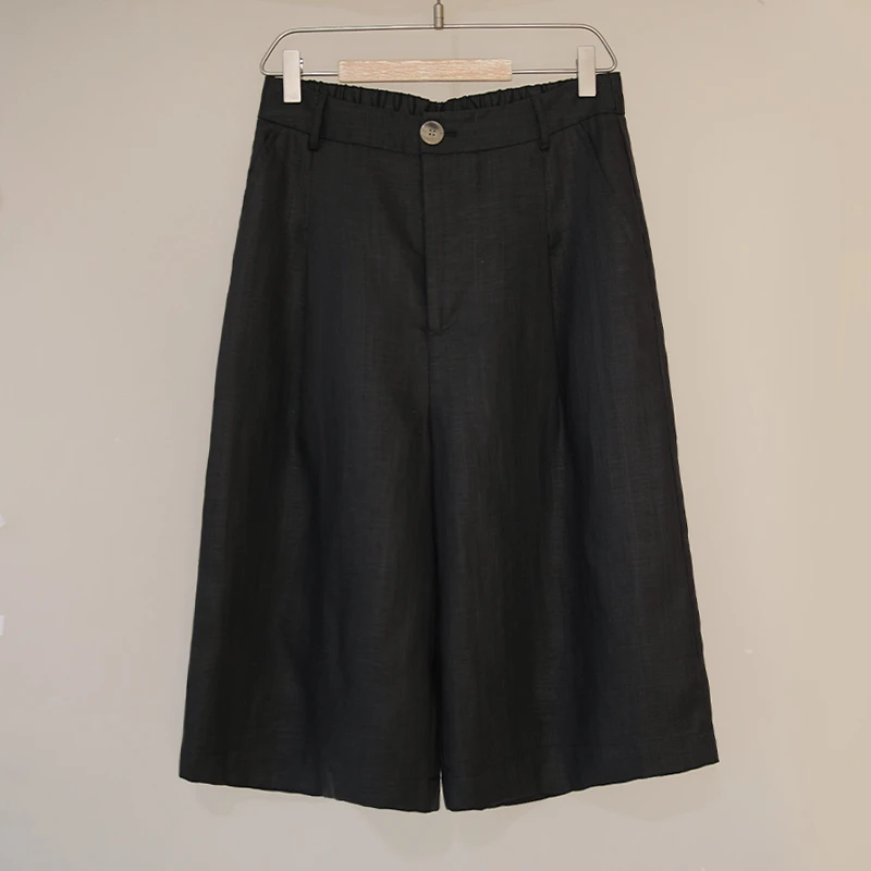 【DuangDuang裤】简约小清新简约七分宽松裤子休闲裤