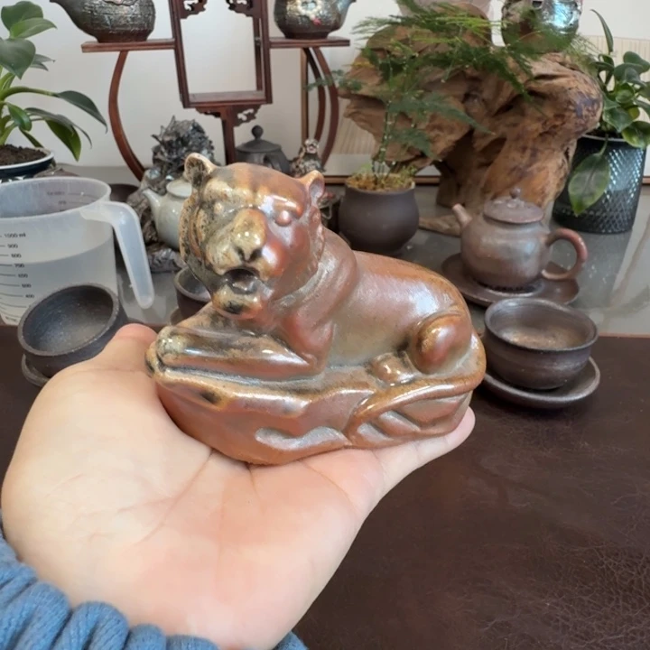 陶盘柴烧福利心哦多多