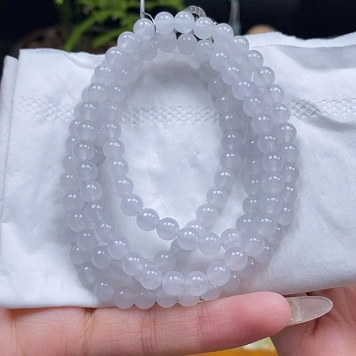 翡翠挂件未镶嵌珠链
