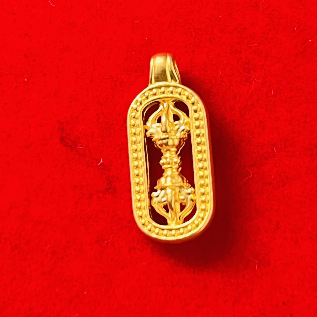 【夏夏专享】足金999饰品 金刚杵 0.69 PH