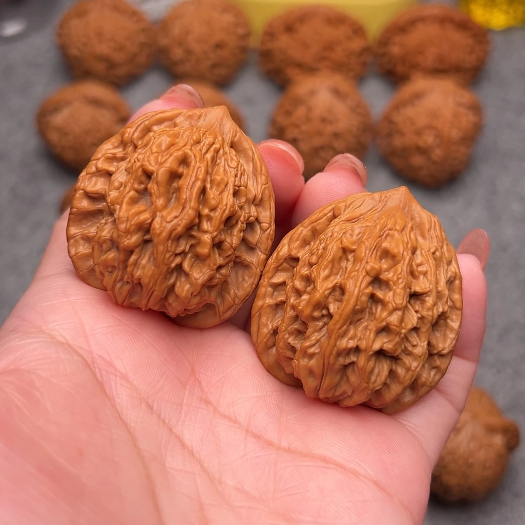 把件文玩核桃精品麦穗虎38+全品毕业款