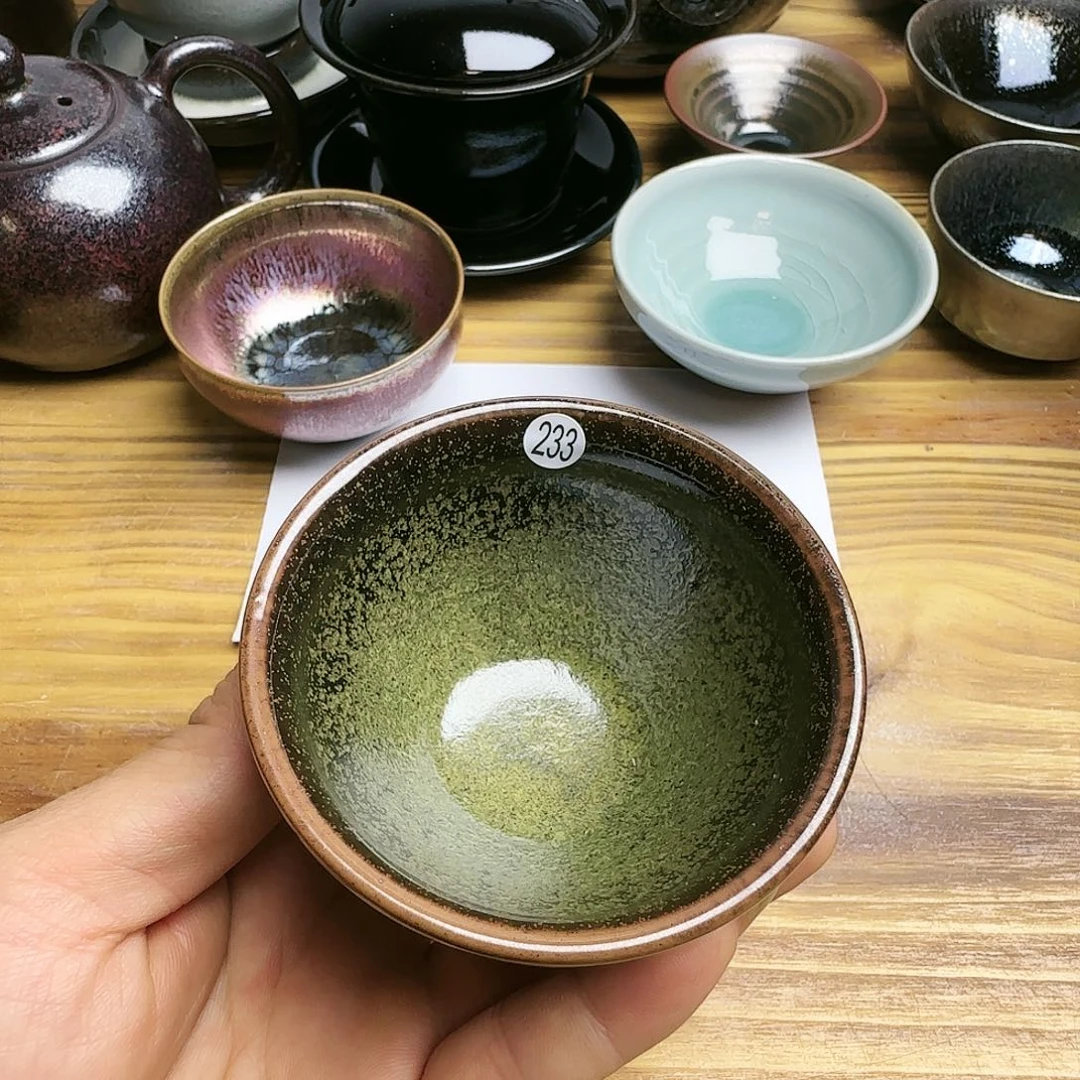 茶盏建窑建盏茶器233