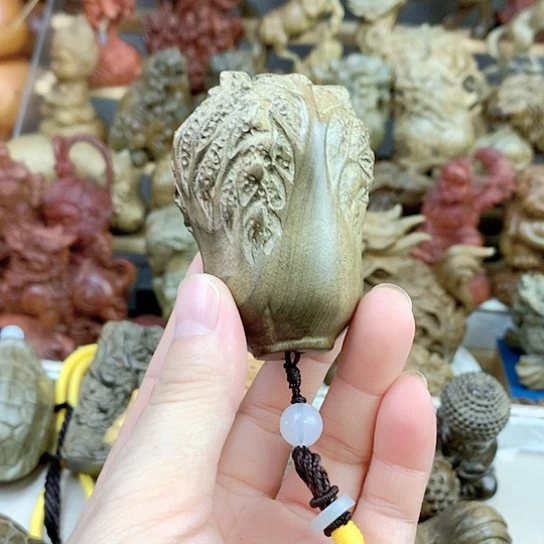 二***宝木金丝楠木白菜手把菜