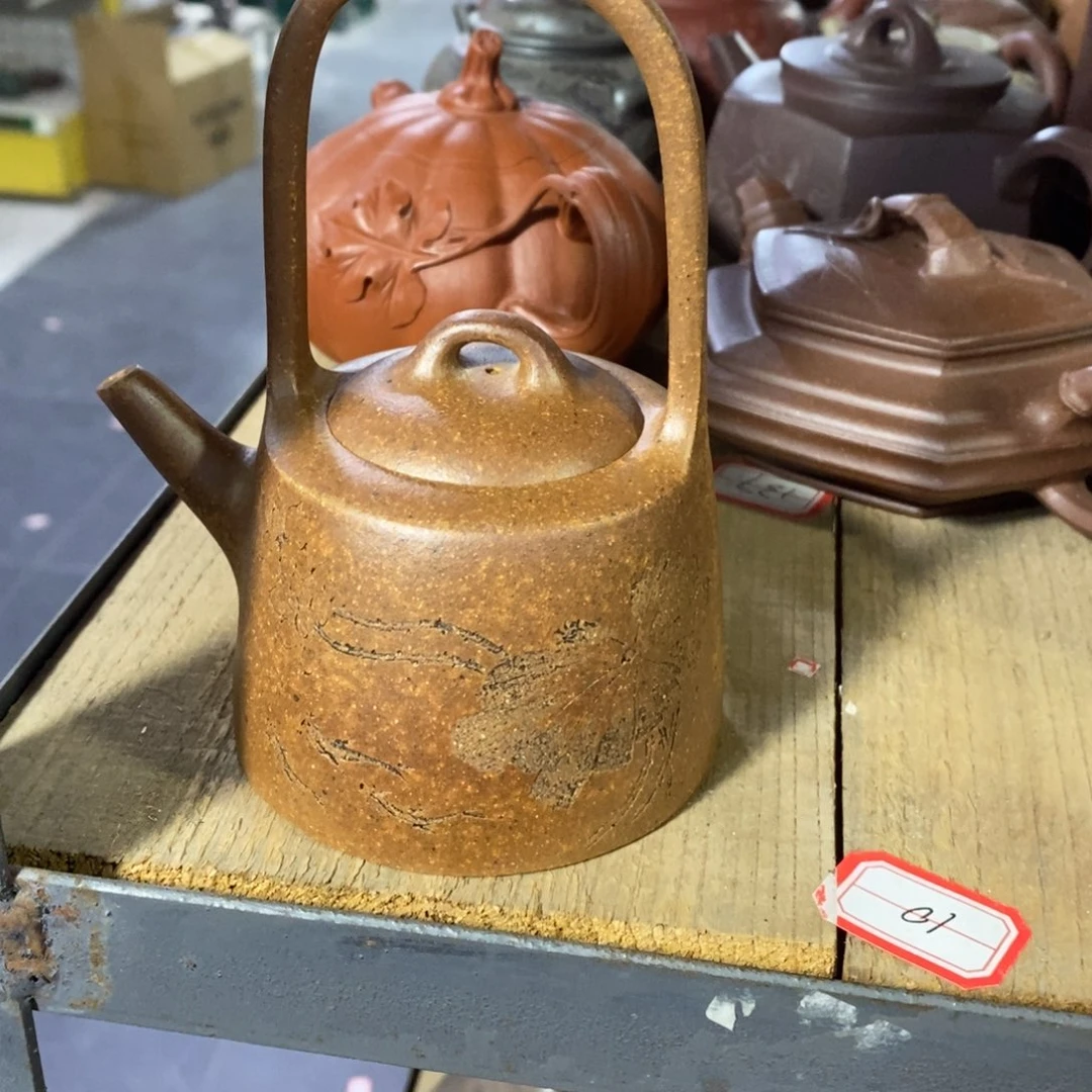 紫砂茶壶原矿手工66