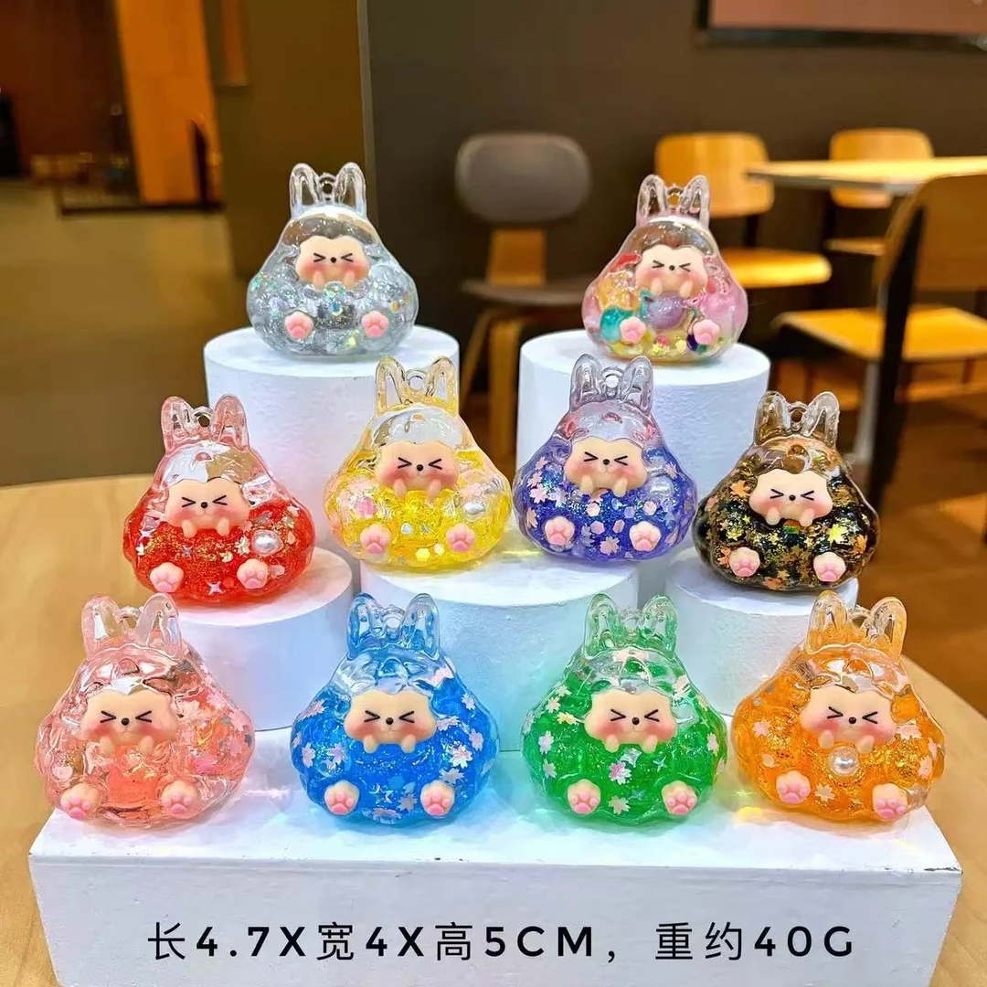 【直播拆】夜光塔塔流沙手工diy树脂摆件