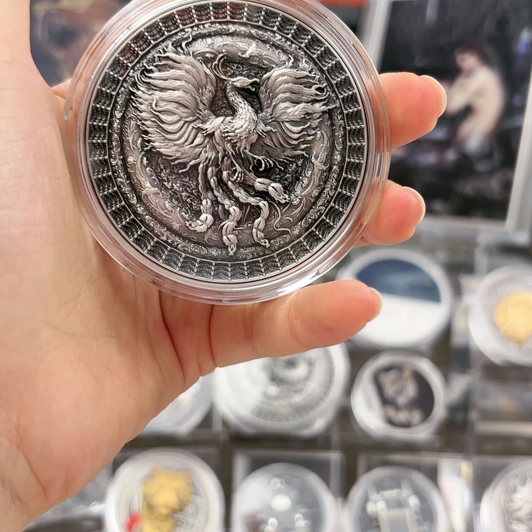 纯银7****a紫禁城之凤。2024年 纽埃
