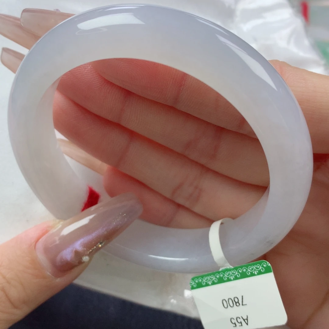 未镶嵌手镯翡翠缅甸天然翡翠A货55.7