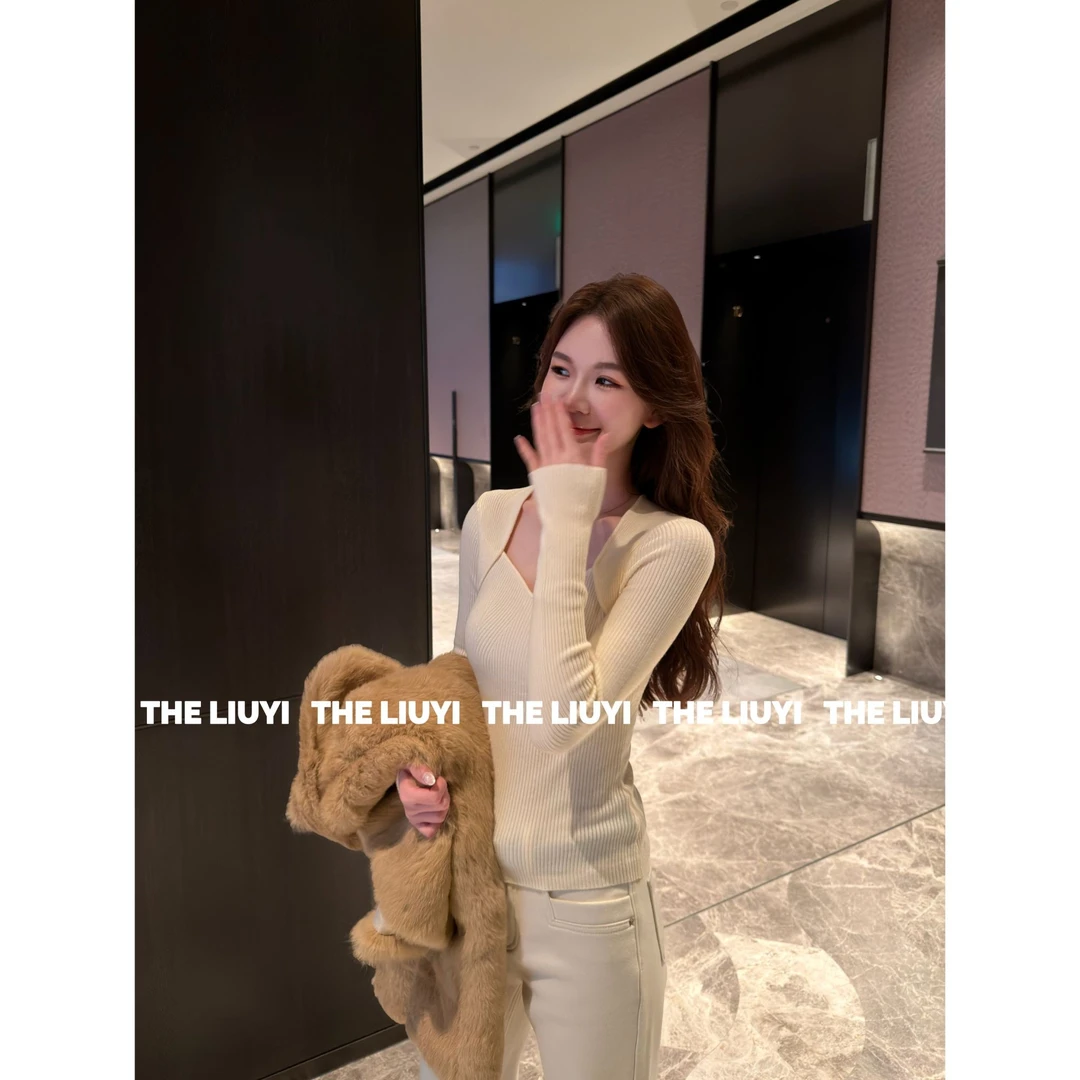 【LIUYI】一见倾心~新款冬季羊毛修身显瘦内搭毛衣511102