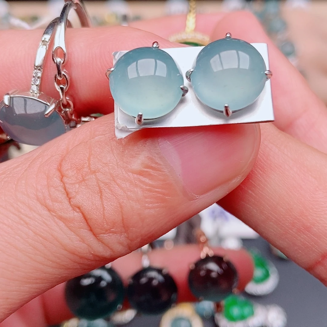 小****翡翠银S925镶嵌戒指