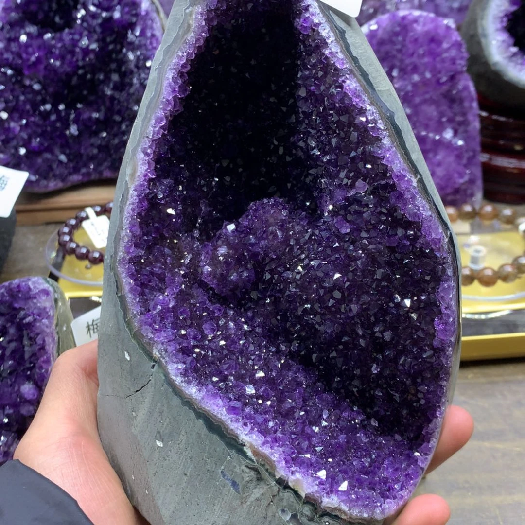 紫晶大型摆件（非配饰）未镶嵌