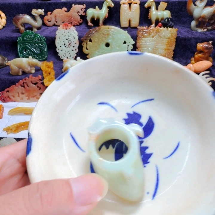 沂***翠水牛剖层皮革瓷玉11111111111111