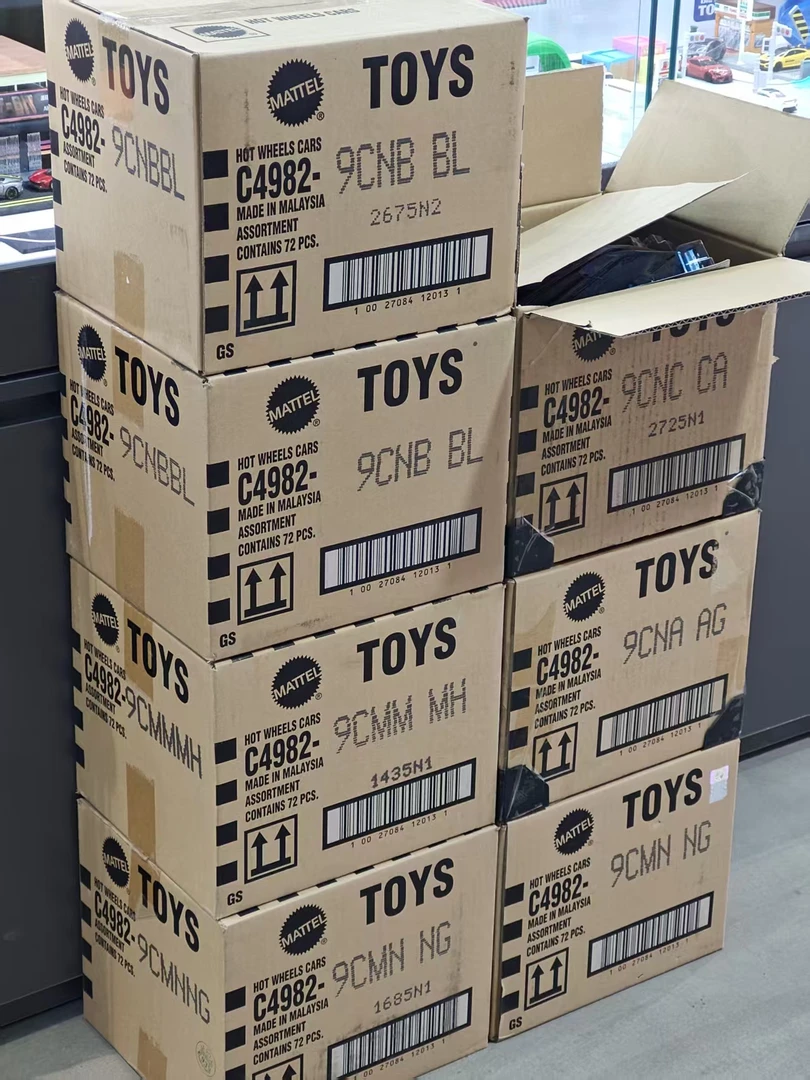 原箱盲盒-风火轮普卡6辆组合-直播开箱