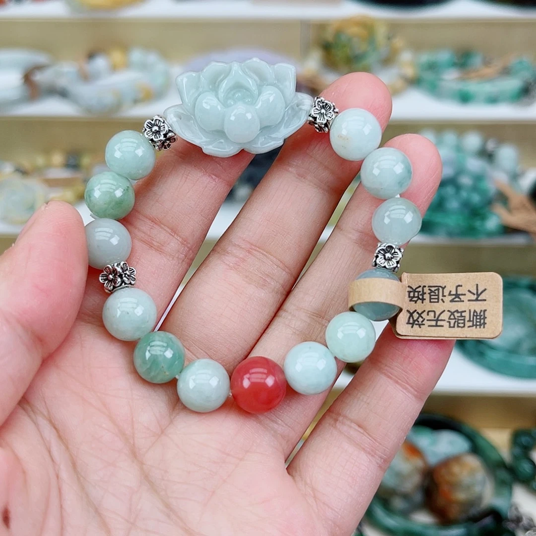 未镶嵌手链翡翠手链