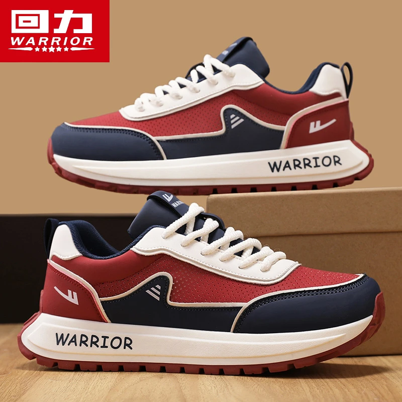 回力男鞋2025新款冬季潮牌百搭软底运动鞋防滑跑步厚底休闲老爹鞋