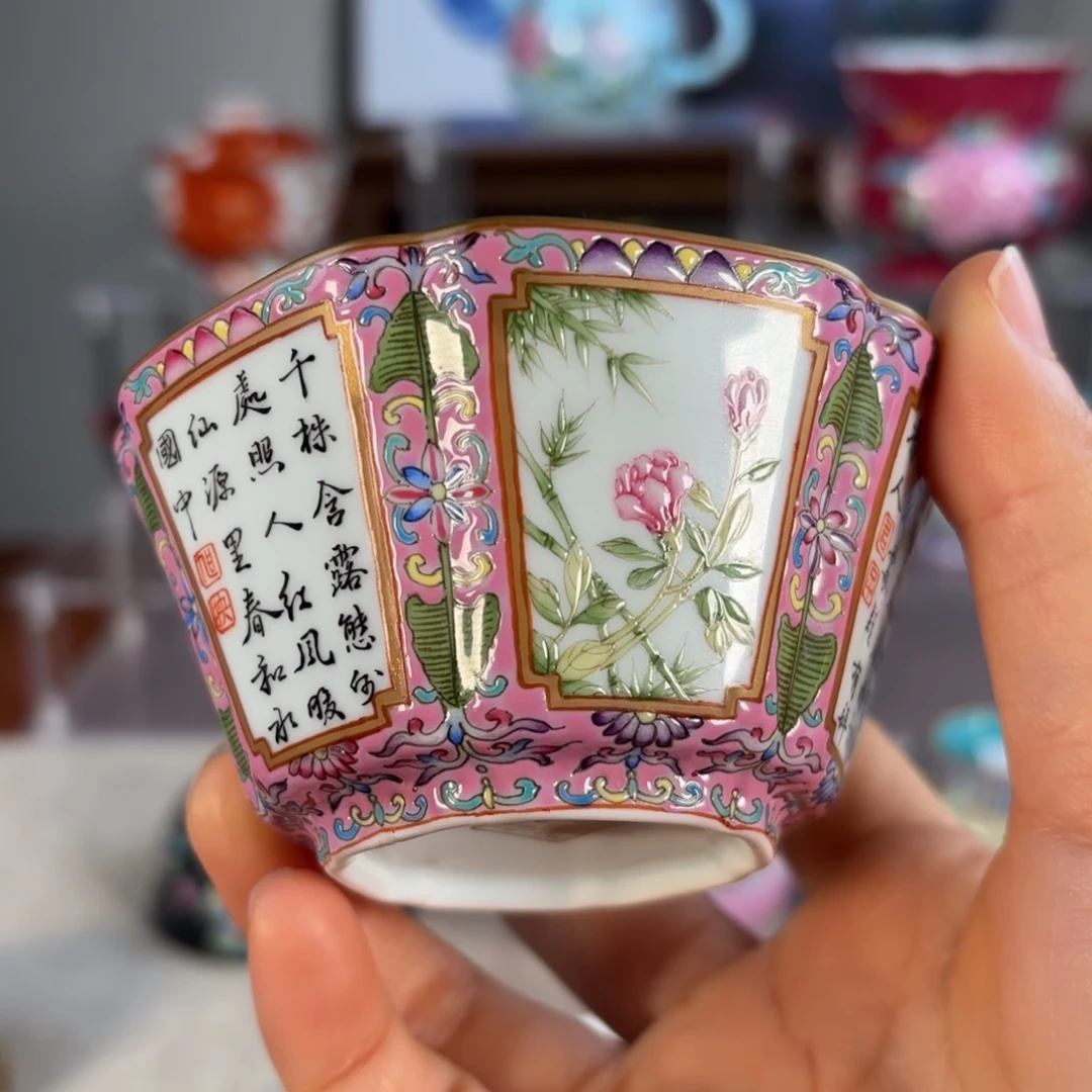 纯手工手绘 高端茶器