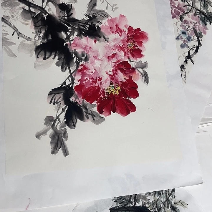 郭***勤姜奇老师花鸟作品