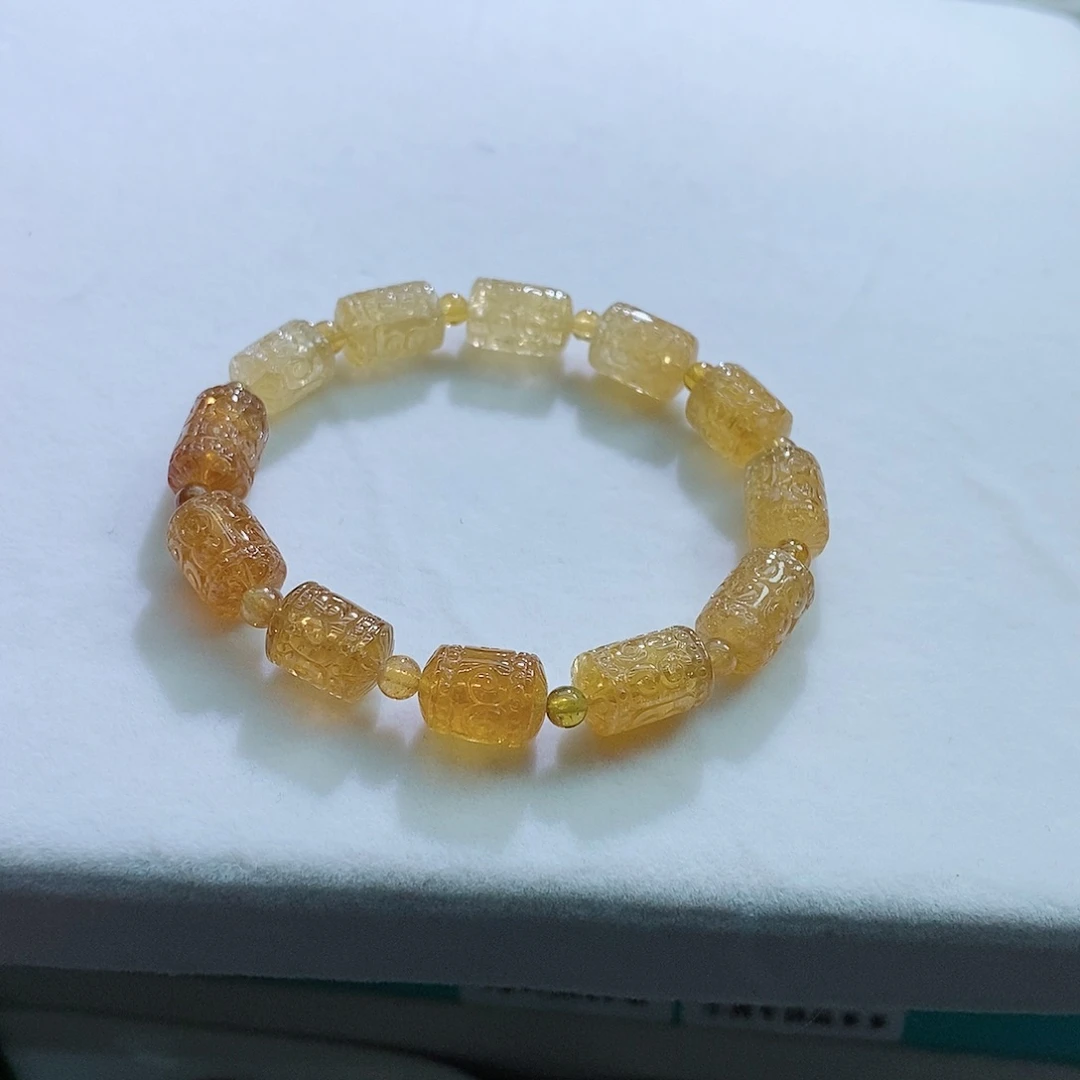 碧玺手链未镶嵌8.5mm左右