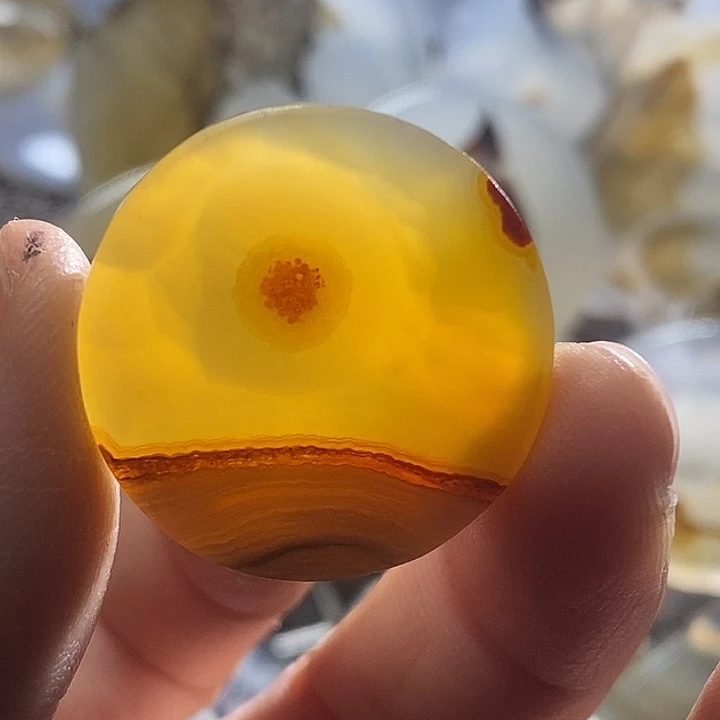 未镶嵌颈饰玛瑙/玉髓木*?