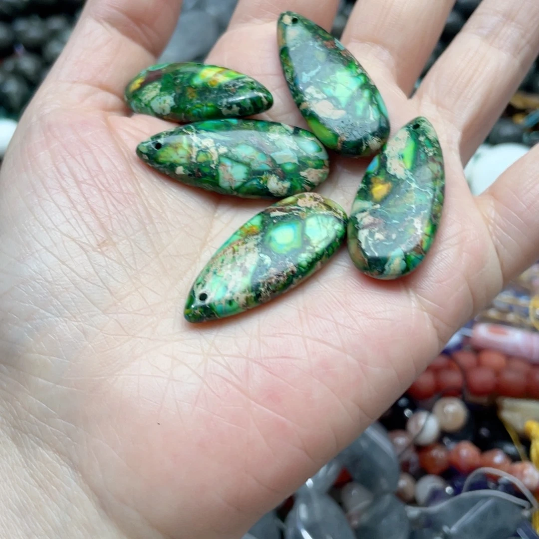 玛瑙/玉髓合金珠宝半成品一个帝王石弯管