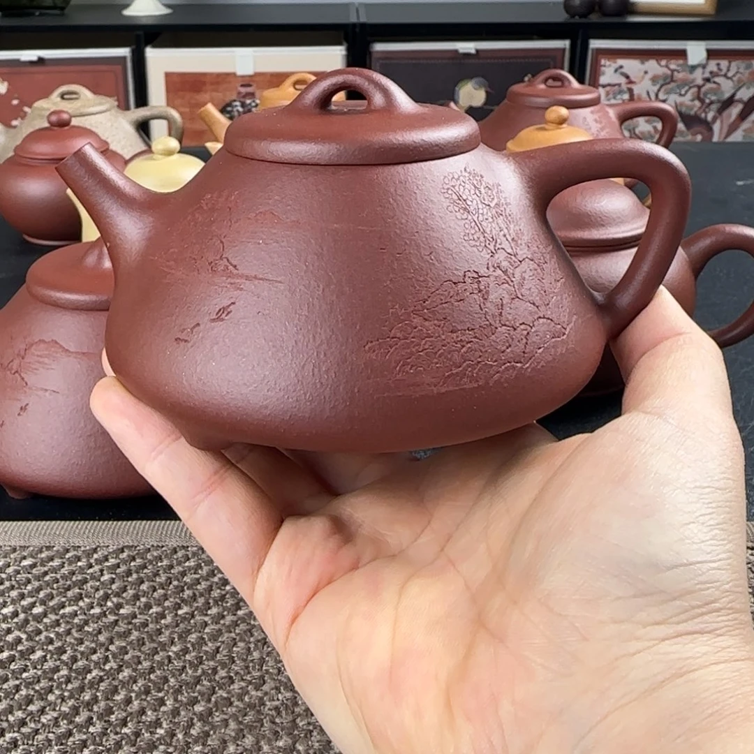 茶壶紫砂微瑕子冶