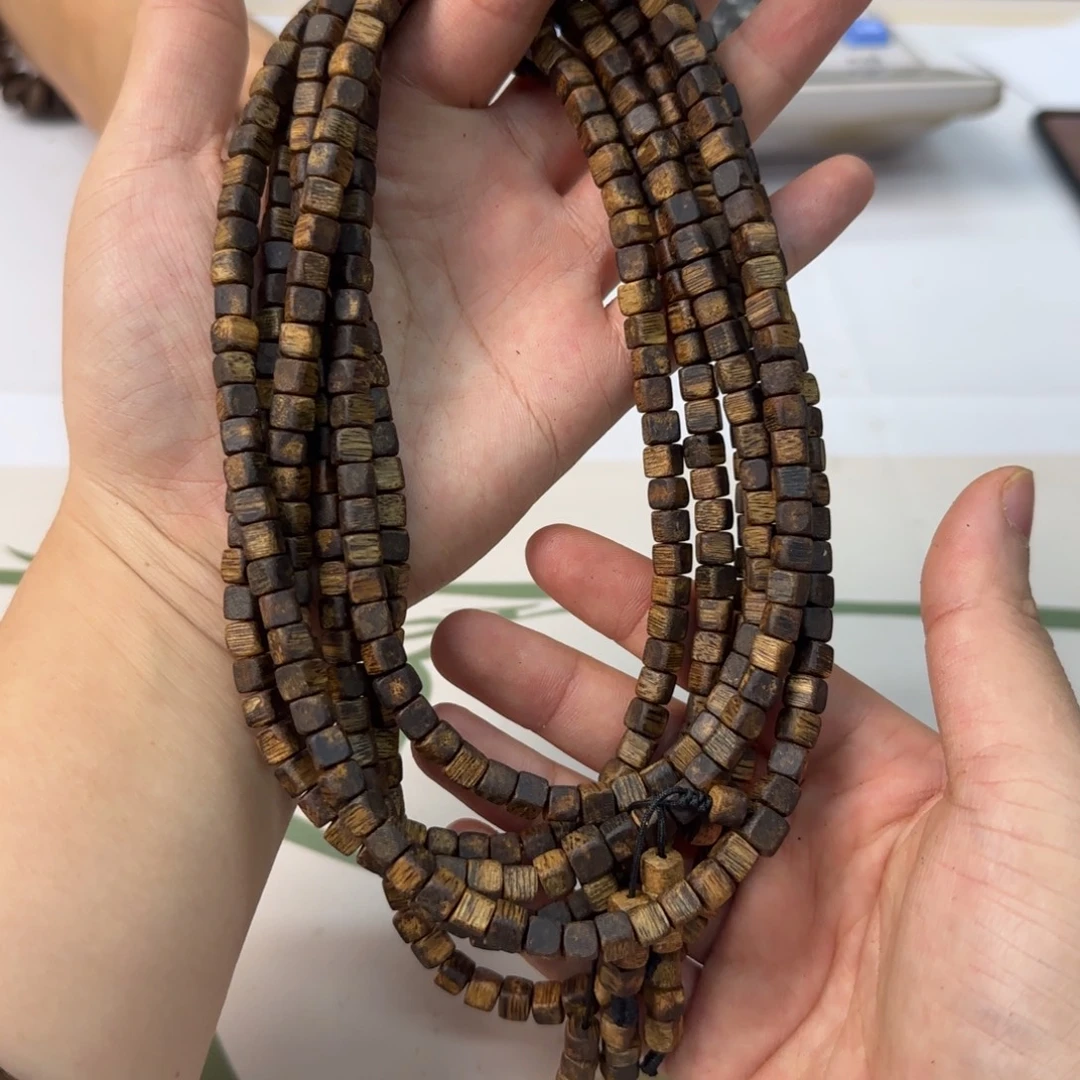 手串沉香紫棋方珠多样性发货1条定制款15克