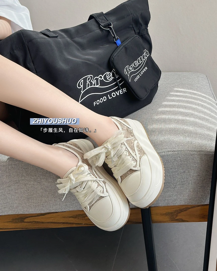 【丽姐推荐】a722,厚底休闲鞋03819-1章华