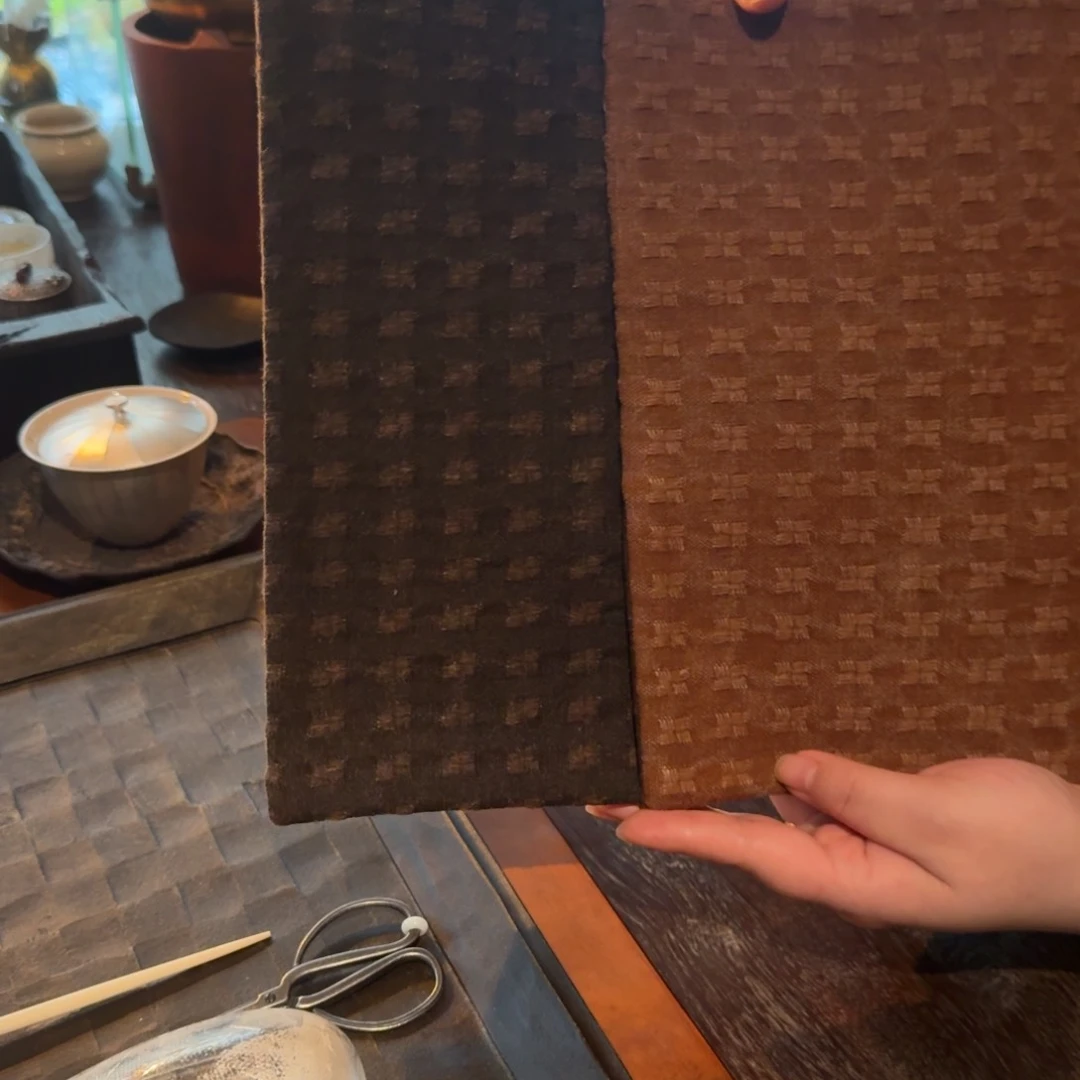 福利柞蚕丝双面茶席50*25