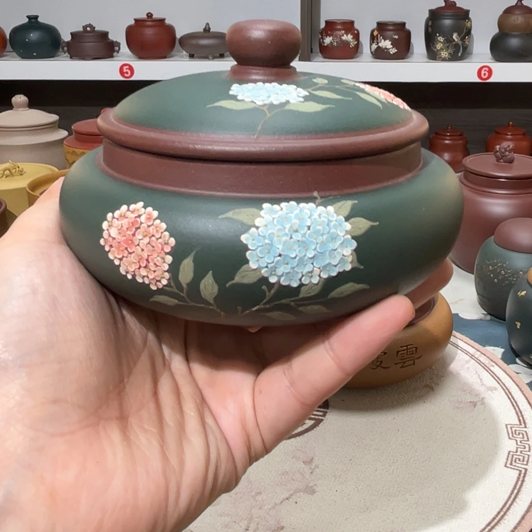 茶叶罐紫砂紫砂罐