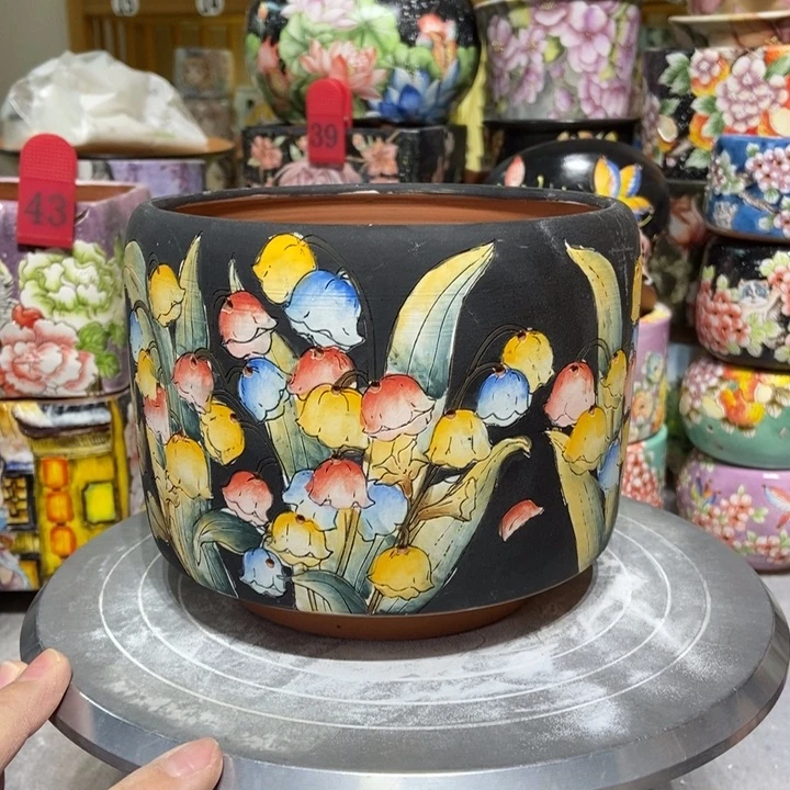 景德镇艺术手绘作品