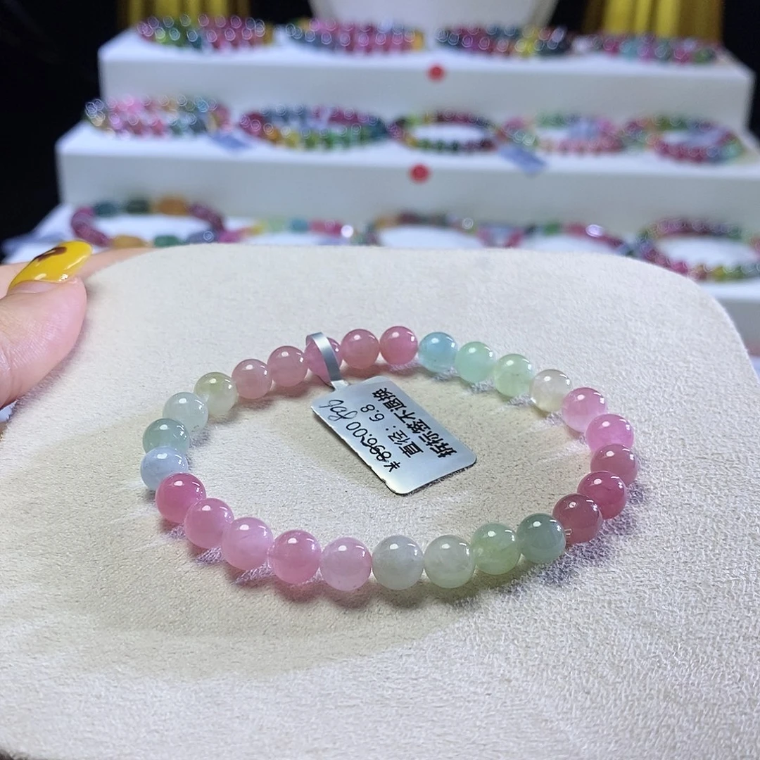 手链未镶嵌碧玺马卡龙