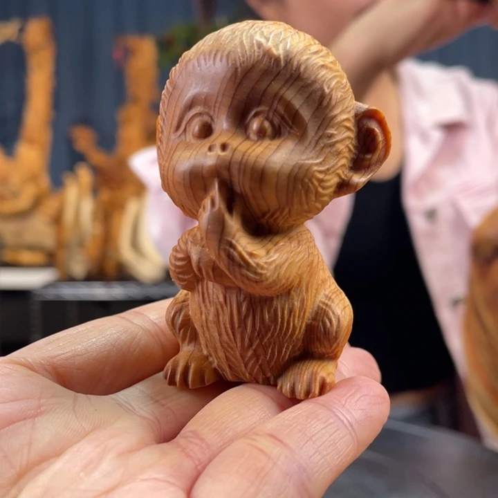 柏木（崖柏）手把件