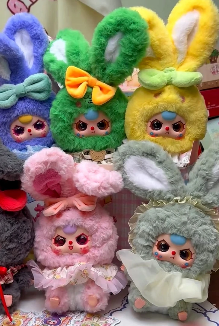 【萌萌拆盒】娃三岁莉莉兔小镇二代系列盲盒手办