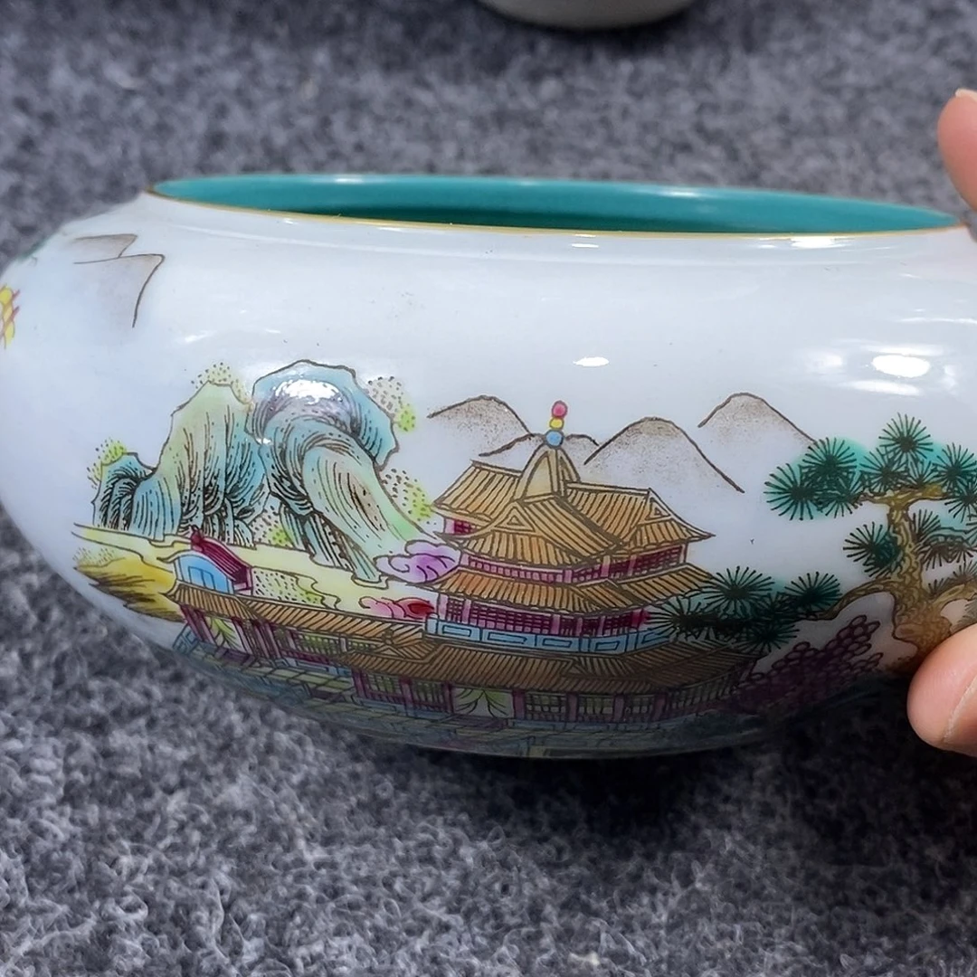 手工手绘陶瓷摆件工艺品