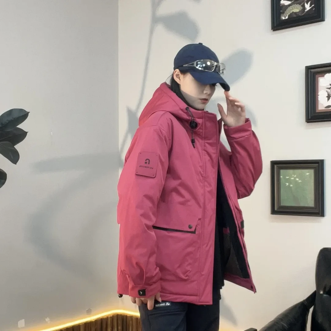 【农村小轩】男女同款加棉加厚冬季新户外运动时尚潮流保暖外套