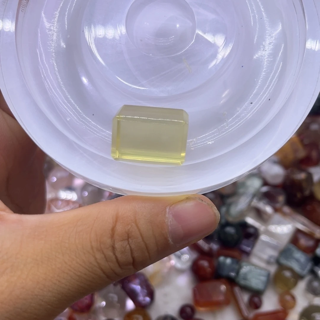 水晶珠宝半成品未镶嵌姣*姐45打孔