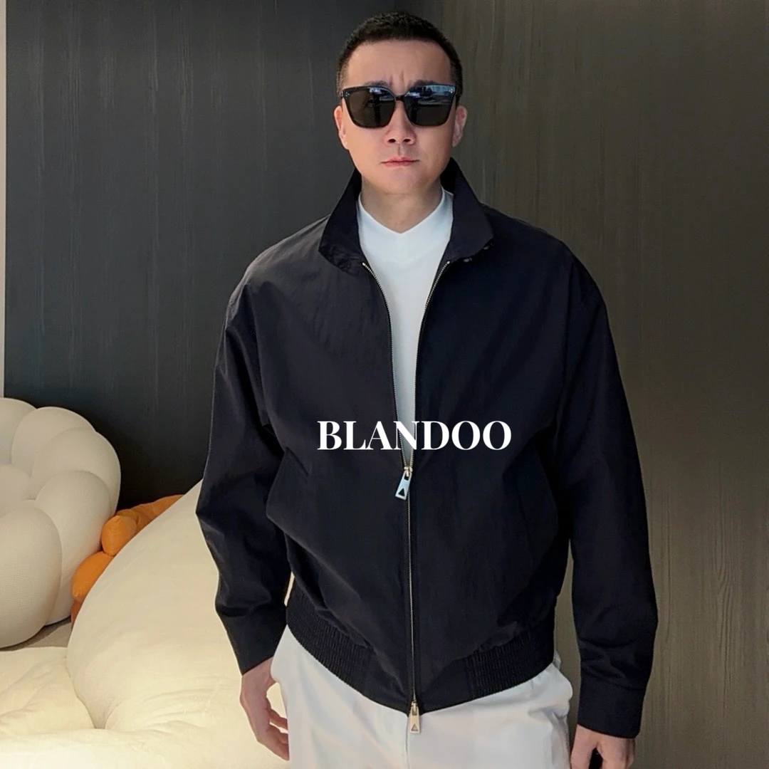 BLANDOO "松弛极简" B*V设计师款立领飞行员夹克8BD812