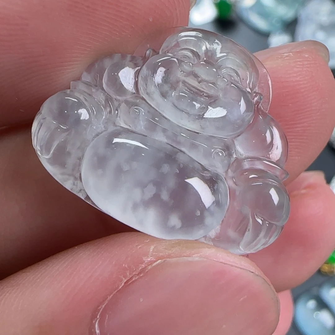 翡翠未镶嵌颈饰