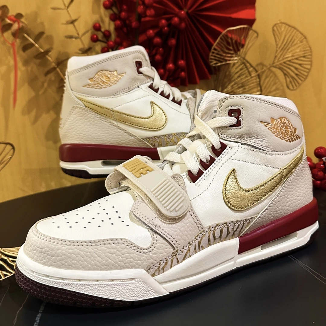 耐克/NIKE蛇年新春款AJ312（GS）中高帮气垫篮球鞋 IB4914161 #HB