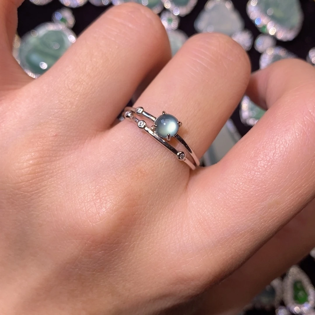 翡翠未镶嵌颈饰天然