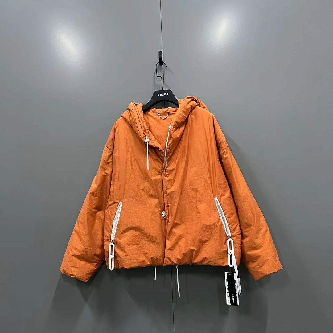 95新 LouisVuitton/路易威登 LV 橙色连帽夹克 48码/95新