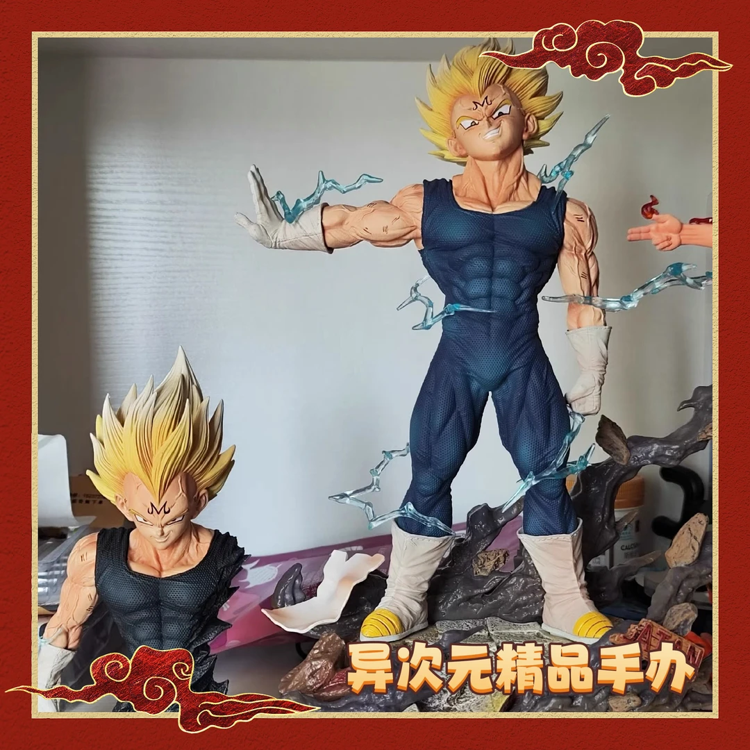 HB魔贝 贝吉塔带半身像龙珠手办精品摆件优质祖国版彩盒上色