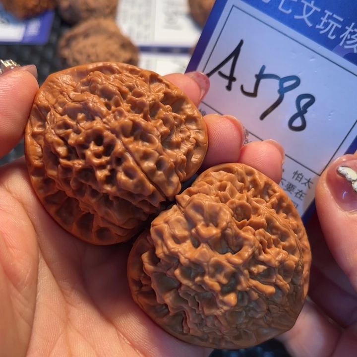 把件桃核47官帽A598