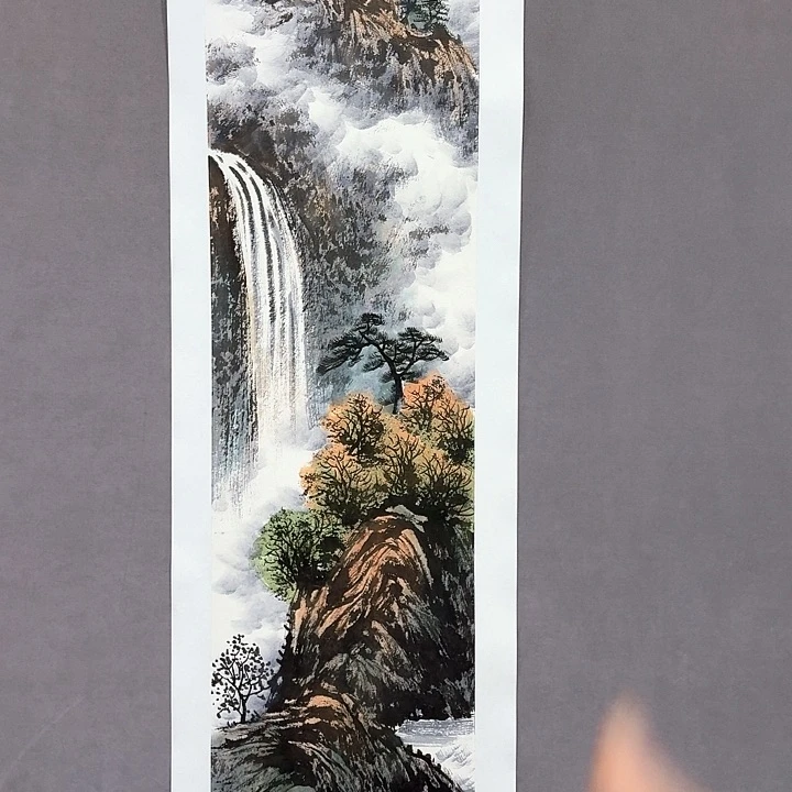 国画亲笔手绘放心去藏