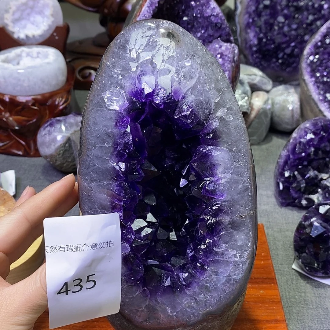 未镶嵌珠宝半成品紫晶