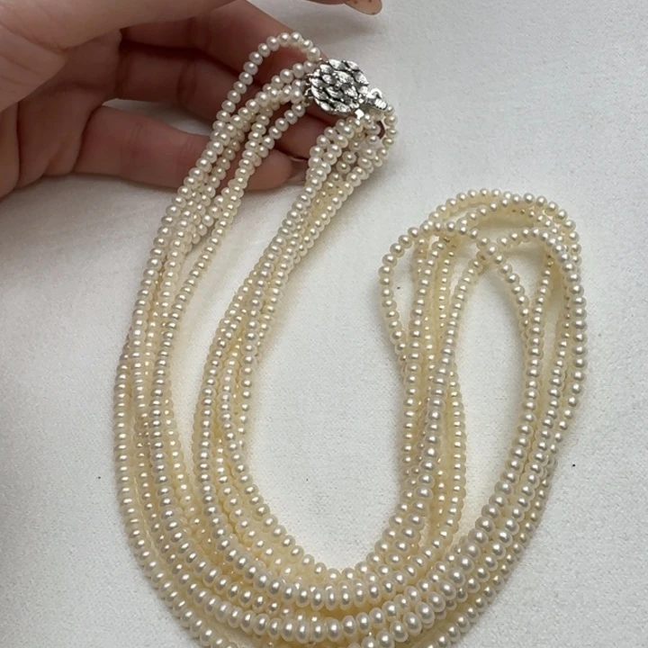 淡水珍珠颈饰未镶嵌